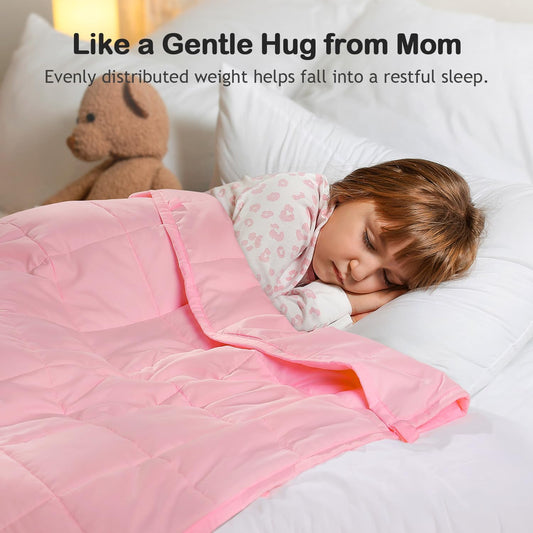Kids Breathable Cooling & Warm Weighted Blanket Throw