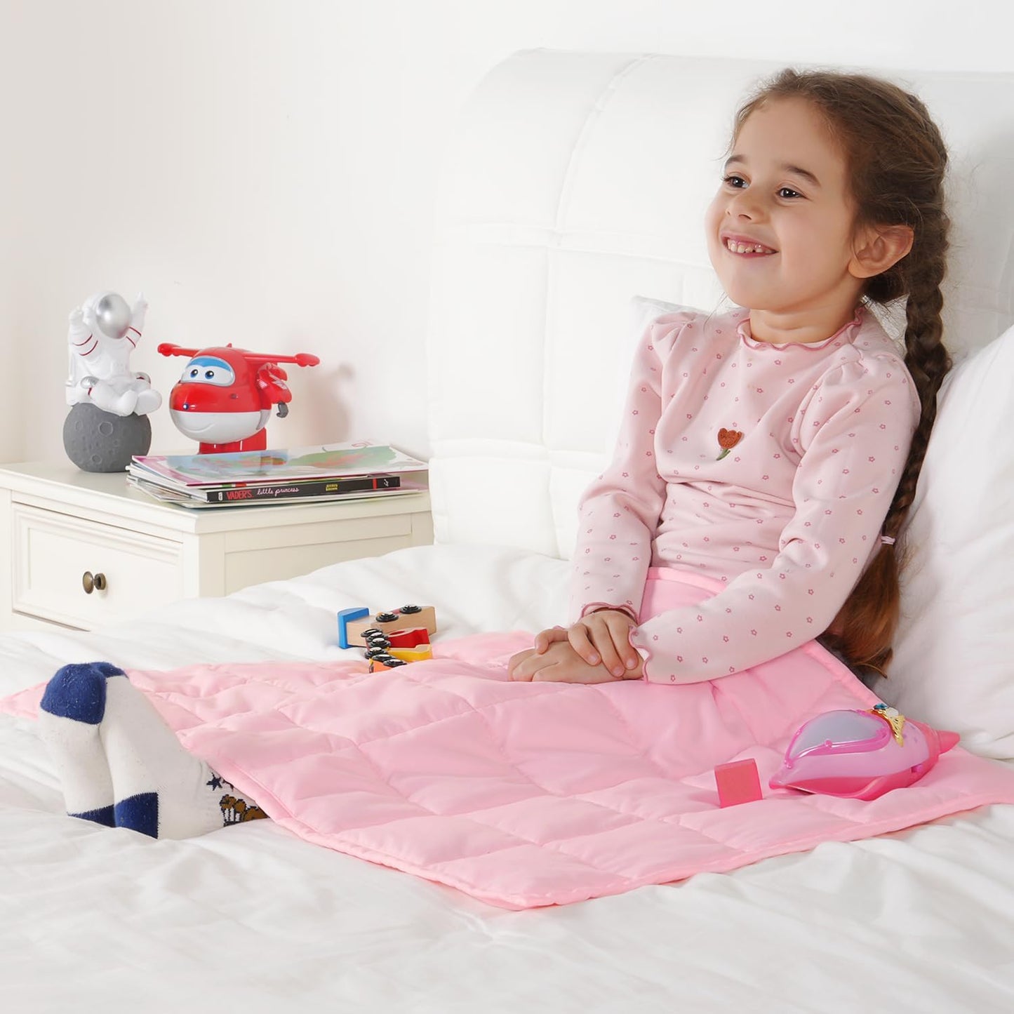 Kids Breathable Cooling & Warm Weighted Blanket Throw