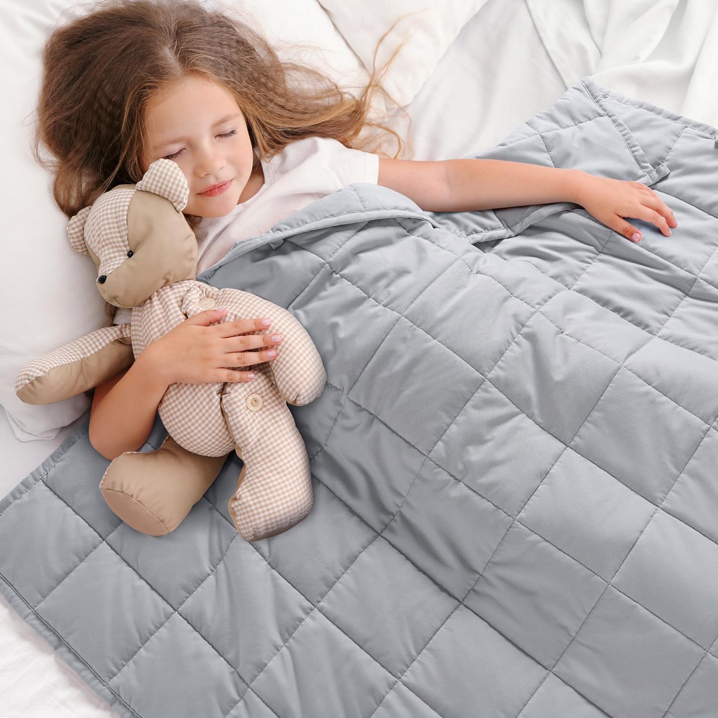 Kids Breathable Cooling & Warm Weighted Blanket Throw