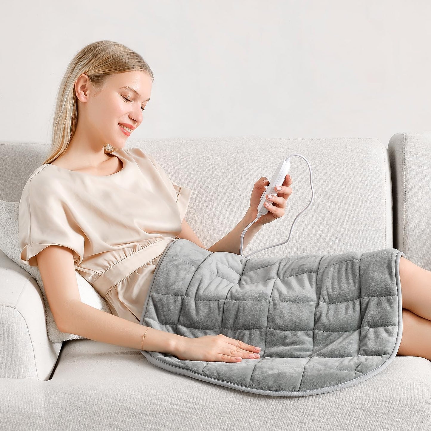Weighted Heating Pad Heated Weighted Blanket for Adult