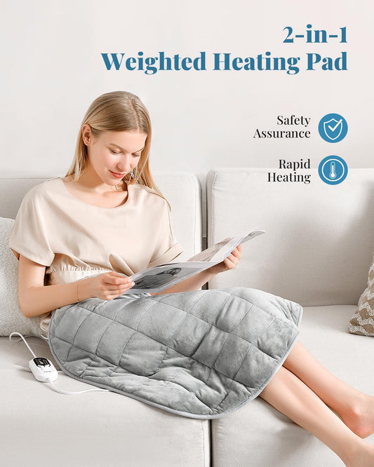Weighted Heating Pad Heated Weighted Blanket for Adult