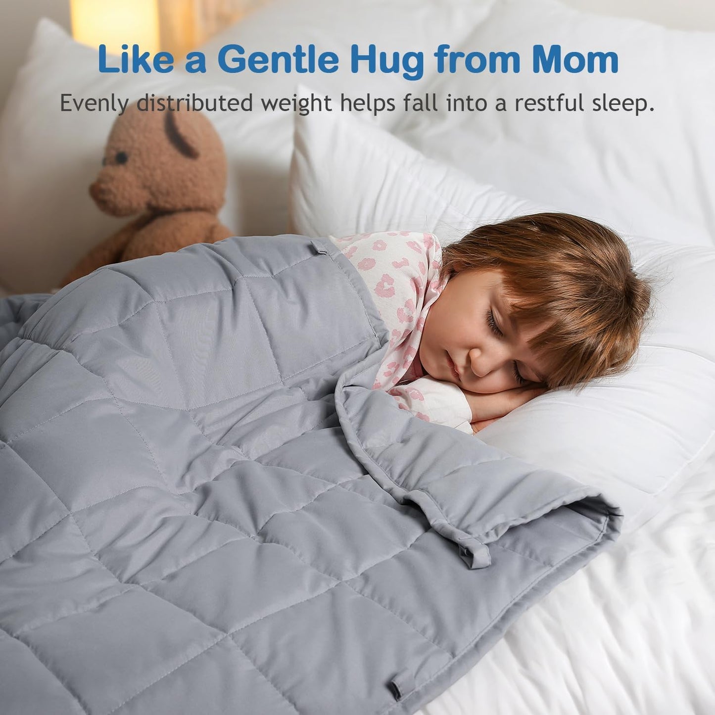 Kids Breathable Cooling & Warm Weighted Blanket Throw